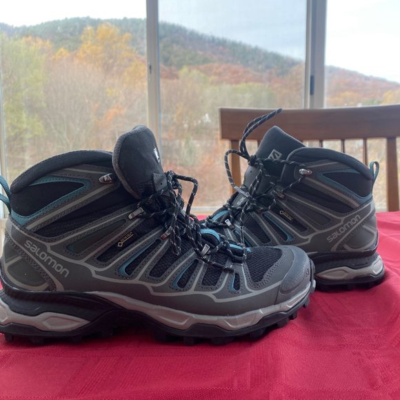 Salomon Women's X Ultra MID 2 W Spikes GTX Snow Boot - Picture 10 of 13